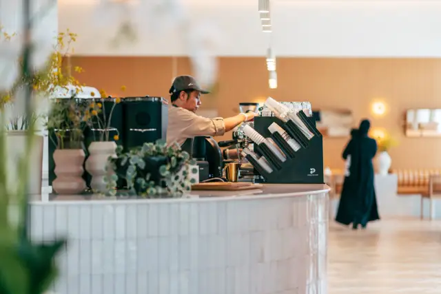 A Joud café room in Khalidiya